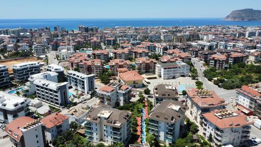 1+1 apartment Flower Garden 2 Residence Oba Alanya